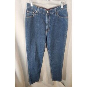 Womens Levi’s 512 Classic‎ Stretch Slim Tapered Blue Jeans Size 12 M 31X30.5